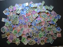 kleine Sammlung Briefmarken aus dem Deutschen Reich