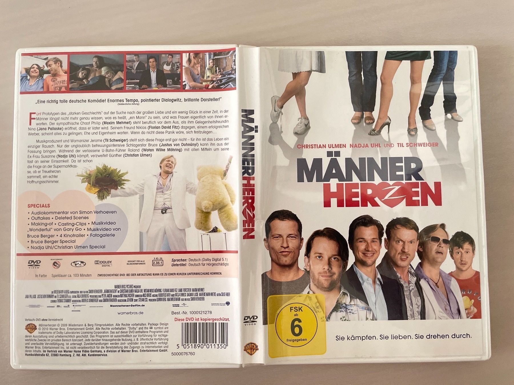 Alle DVDs: Männerherzen DVD – Neu (gemäss Beschreibung) aus Riehen von M.S.DVD 1