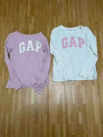 2 GAP Langarmshirts / Longsleeves, Grösse XXL Kids
