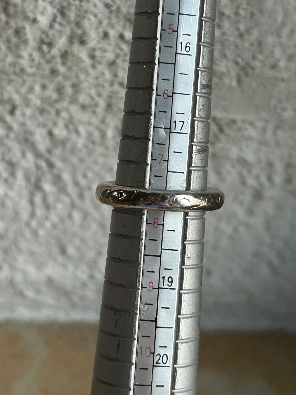 Bagues: Silberring mit Muster, Handarbeit (Gr. 56) – D'occasion à Laufen par belleskulptur 6