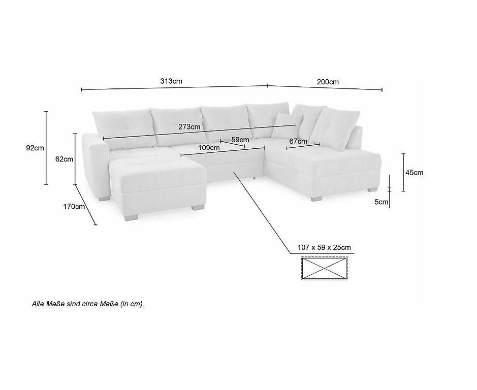 Divani: Sofa neu rechts und links stellbar – Nuovo e nell'imballaggio originale da Lützelflüh-Goldb venduto da Rampenverkauf_72_ 1