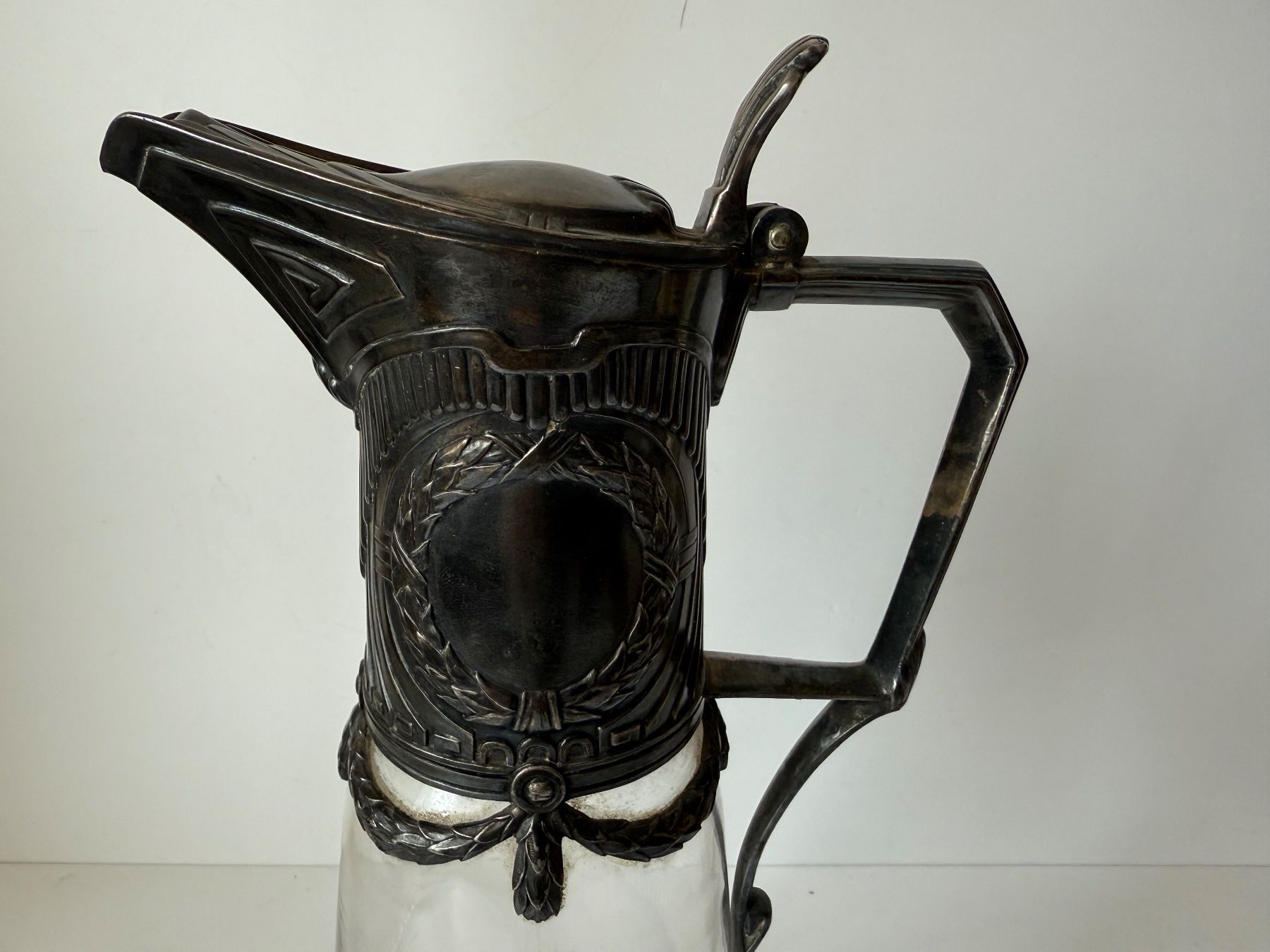 Caraffe: Antike Jugendstil Glaskaraffe – Usato da Zwingen venduto da moje1 1