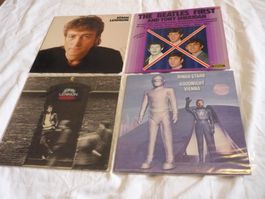 4x 12" Schallplatten John Lennon + The Beatles + Ringo Starr