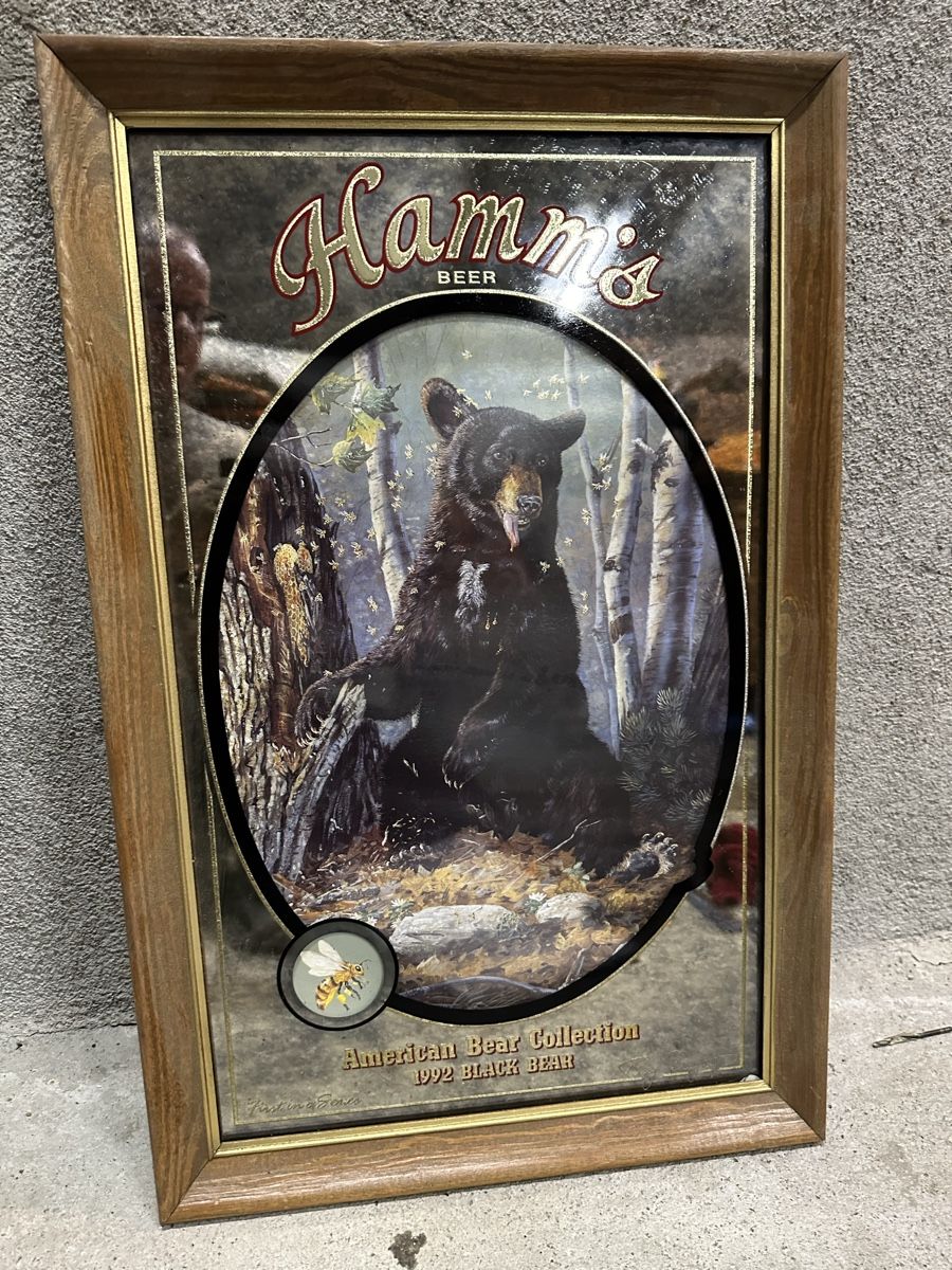 Posters & Illustrations: Hamms beer Bär Werbung Reklame – D'occasion à Reinach AG par rares75