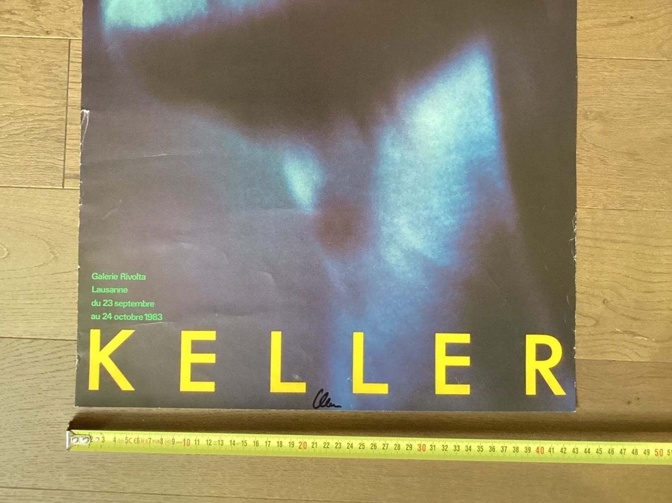Foto & Immagini: Affiche Pierre Keller, signée, 1983 – Usato da Agiez venduto da Beve15 3