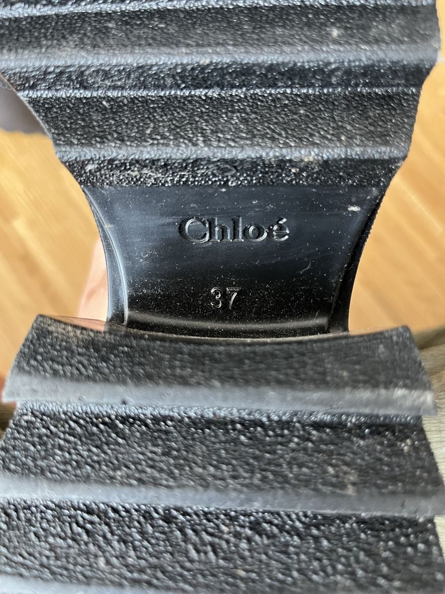 Chloé Scarpe da donna: Chloé Rain Boots - schwarz - Gr.37 - Designer – Usato da Meierskappel venduto da Mial_2 2