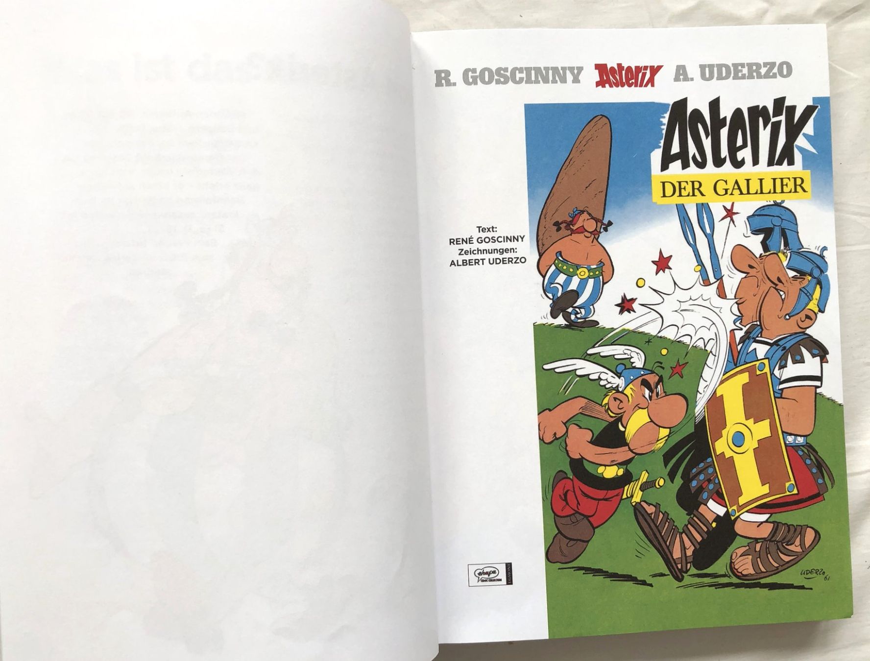Fumetti: Bild Comic-Bibliothek - Band 1 - ASTERIX – Usato da Schaffhausen venduto da durruti 3