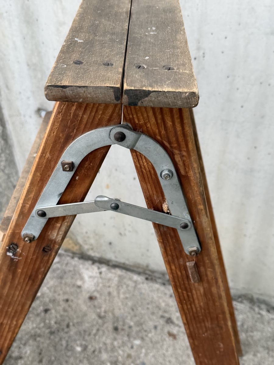 Scale: Escabeau en bois pliable  – Usato da Bussigny venduto da ShopOp 3