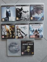 Lot jeux PS3 playstation 3 jaquettes en français + notices