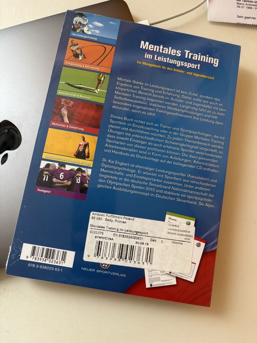 Libri: Mentales Training im Leistungssport: – Nuovo e nell'imballaggio originale da Bassersdorf venduto da Cincinnati 1