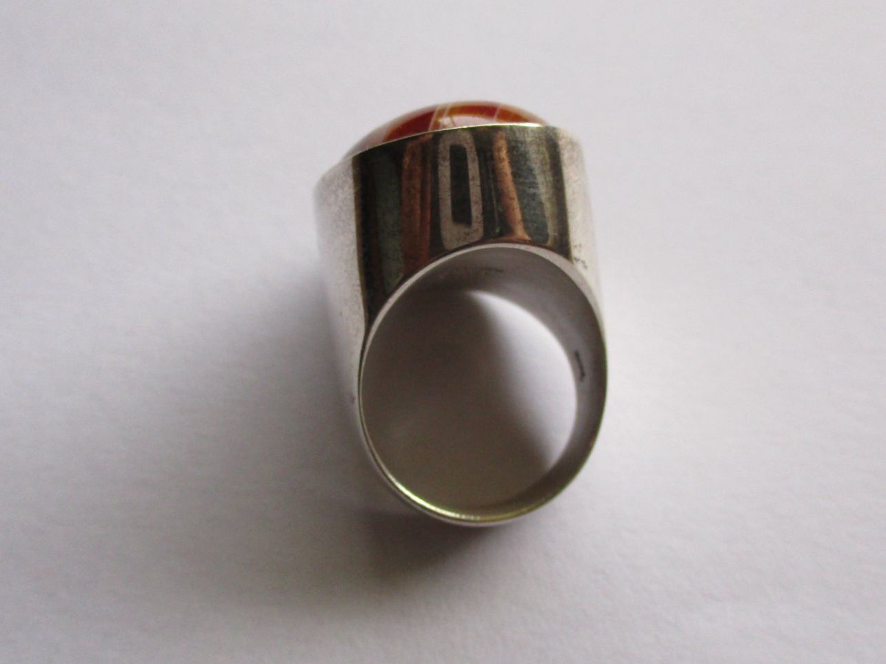 Anelli: Bague argent 925 et agate rayée Denmark – Usato da La Sarraz venduto da vic_v6kz 2