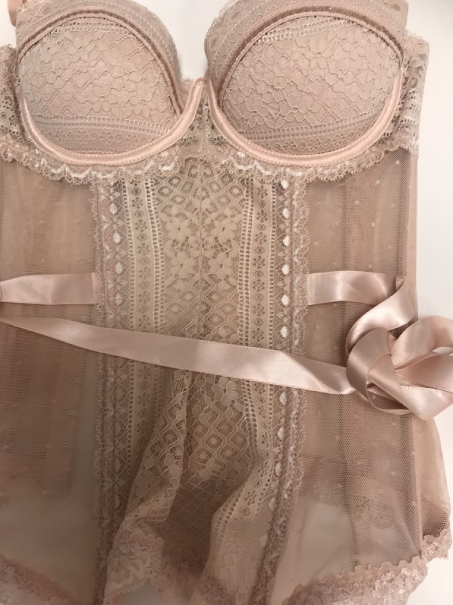 Altra biancheria intima: Extra schönes Spitzen Korsett-Bustier mit Strapsenhalter – Nuovo e nell'imballaggio originale da Rothrist venduto da ilodj 1