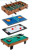 COLORBABY 85327  4 in 1 Spieltisch Billiard,Fussball,Hockey