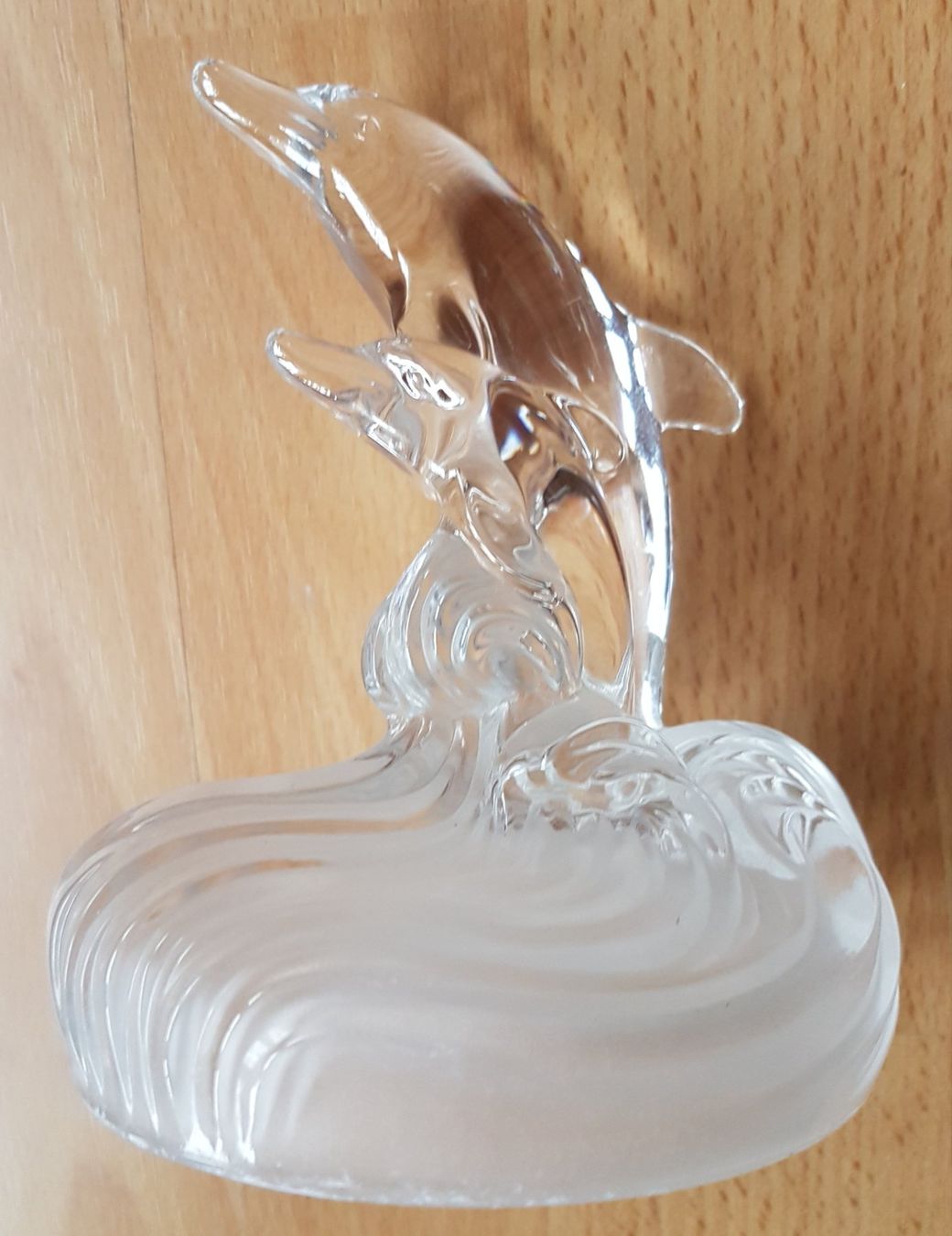 Statuette: 2 GLAS-DELPHINFIGUREN DEKO – Usato da Sax venduto da spazieren 6