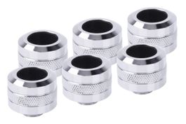 Alphacool Eiszapfen PRO 16mm HardTube Fitting G1/4 (Sixpack)