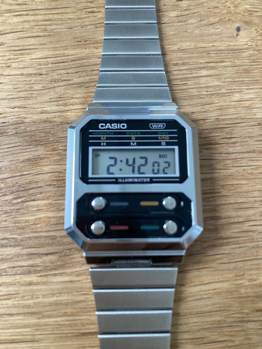 Casio Montres: Casio A100WE – D'occasion à Lenggenwil par Geeecko85