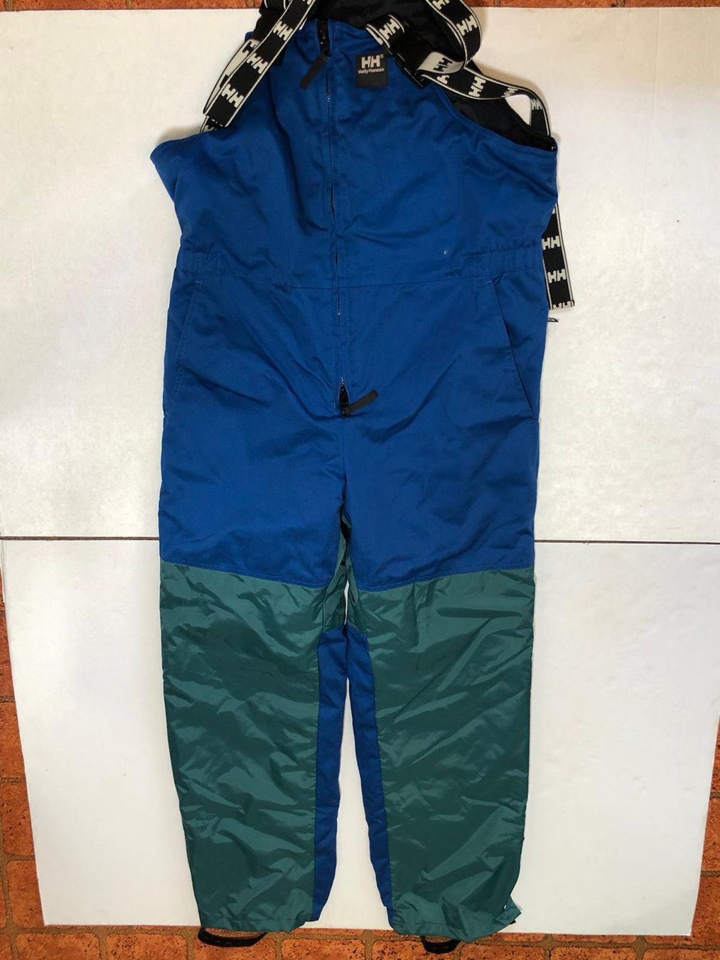 Helly Hansen Hosen: Vintage 90s helly Hansen Overall Fleece gefüttert Gr.L  Neu! – Neu und originalverpackt aus Zürich von le_souk