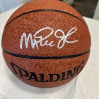 Magic Johnson, ballon basketball signé, COA, NBA Lakers