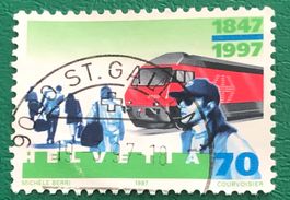 CH Briefmarken Vollstempel   