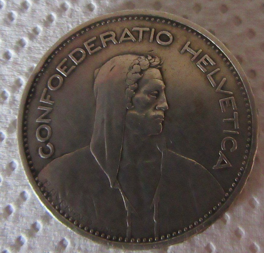 Tutti le monete: Seltene 5 Franken Münze 1932 – Usato da Rüdtligen venduto da Carfield04 1