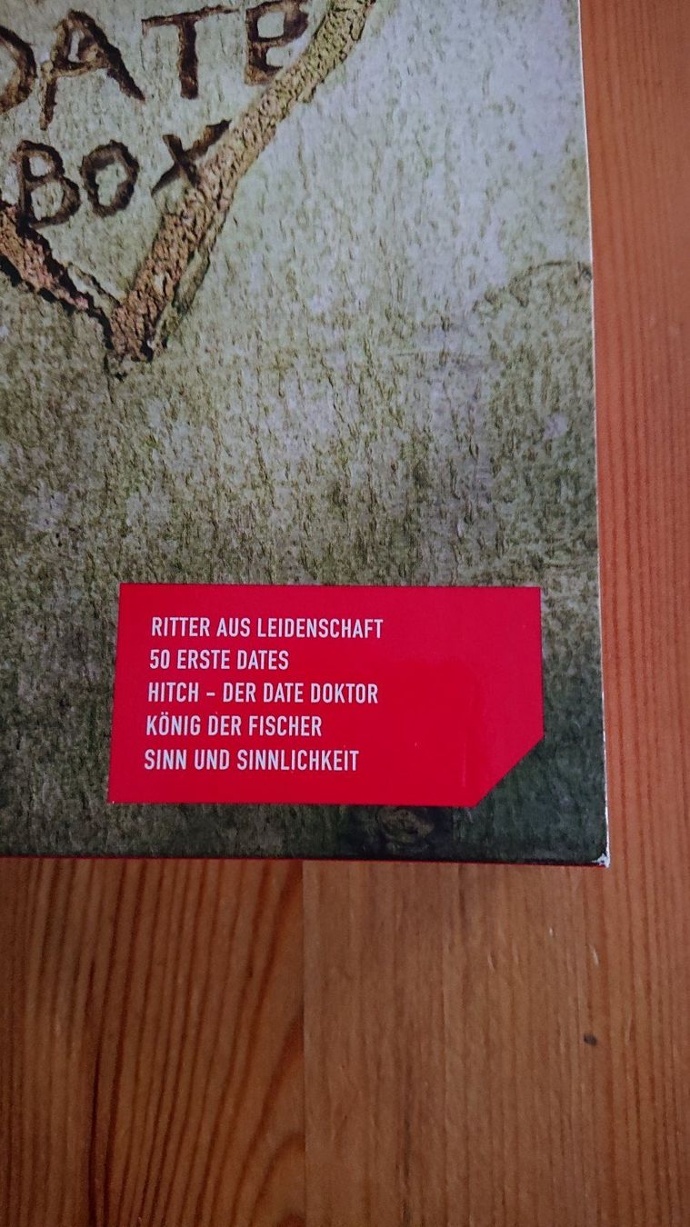 Tutti i DVDs: 5 Filme Box auf DVD 2ND DATE BOX – Usato da Wilderswil venduto da Exebub 1