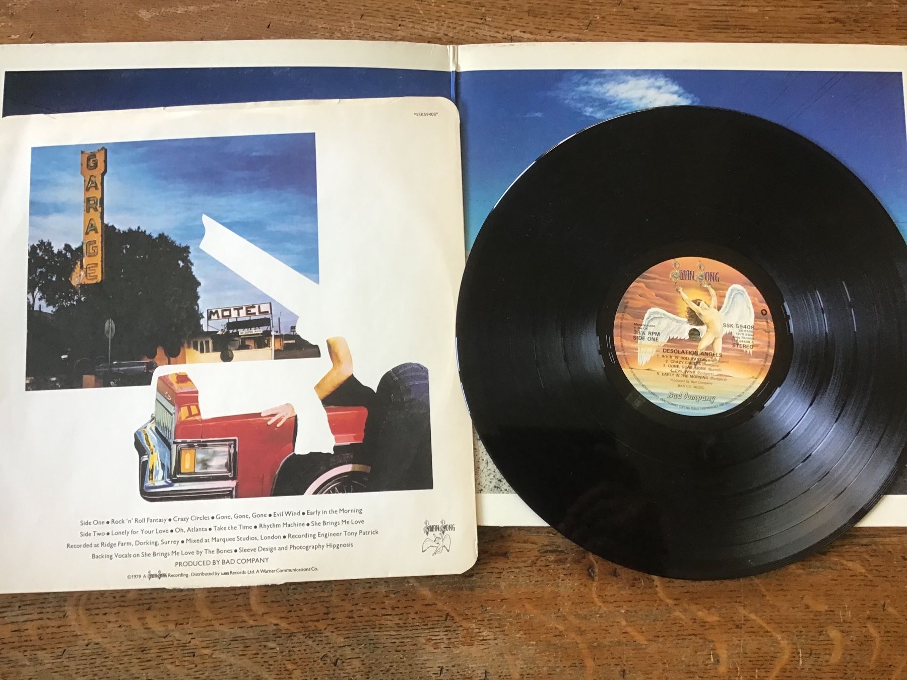 Schallplatten: LP Bad Company « Désolation Angel » – Gebraucht aus Fully von Ruby97 2