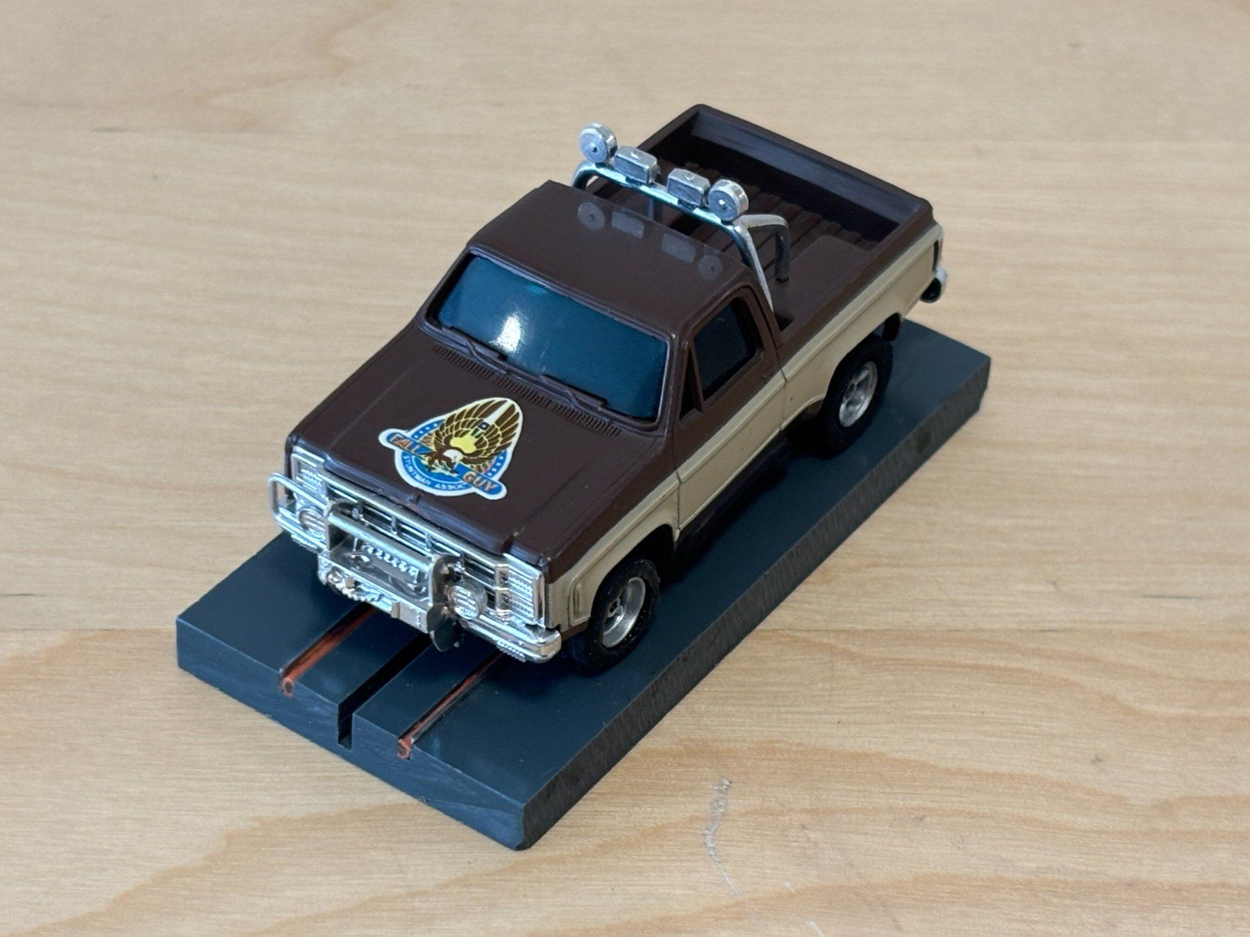 Faller Piste: Aurora AFX "Fall Guy Truck" – Usato da Bülach venduto da h0slotch