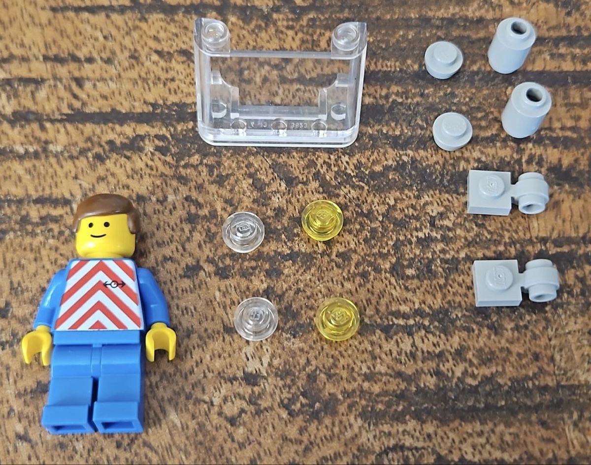 Lego Kit di costruzioni: Lego train 9V Road and Rail Maintenance 4546 – Usato da confignon venduto da chachou79 3