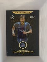 Topss Khvicha Kvaratskhelia Black Edge Edition Match Attax