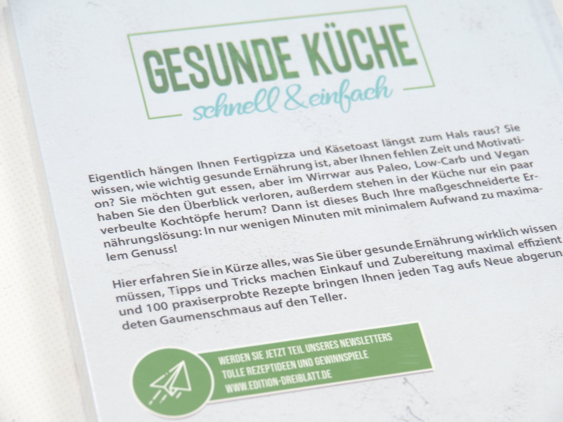 Libri: Gesunde Küche - schnell & einfach (20815) – Nuovo e nell'imballaggio originale da Zürich venduto da fundsachenverkauf 2