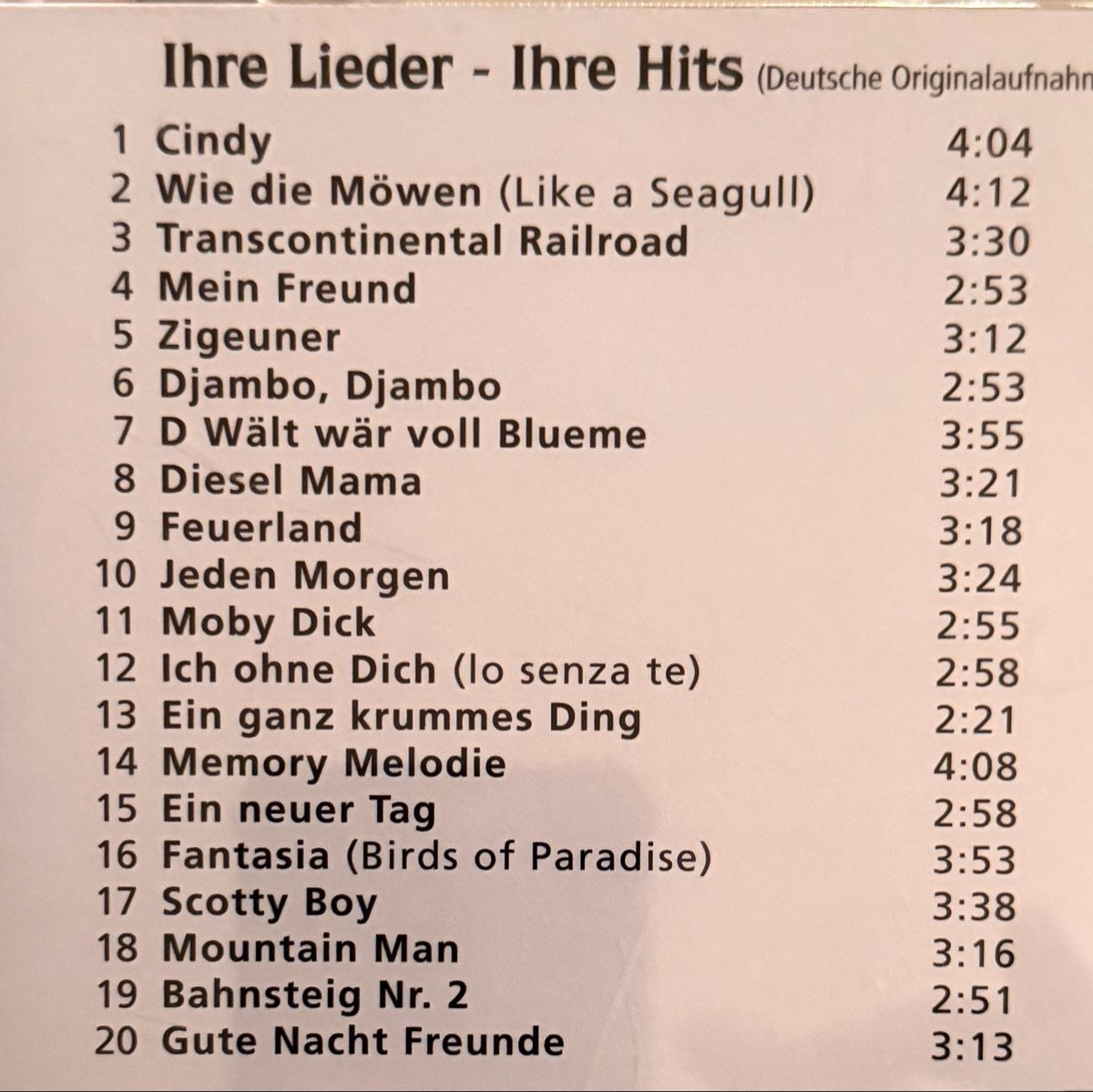 CD: Peter, Sue & Marc - Ihre Lieder, Ihre Hits CD Peter Reber – Nuovo (secondo la descrizione) da Sursee venduto da Betlaze 1