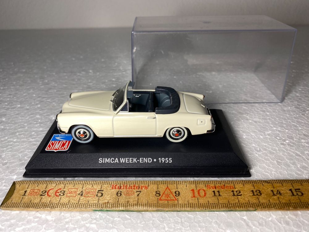 Miniature MINIALUXE Simca 1300 - Vert D'eau - Boîte D'origine - Collection