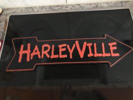 Harleyville Blechschild