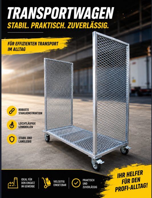 Carrelli di trasporto: Transportwagen/Kommissionierwagen – Usato da Anglikon venduto da Murat25 1