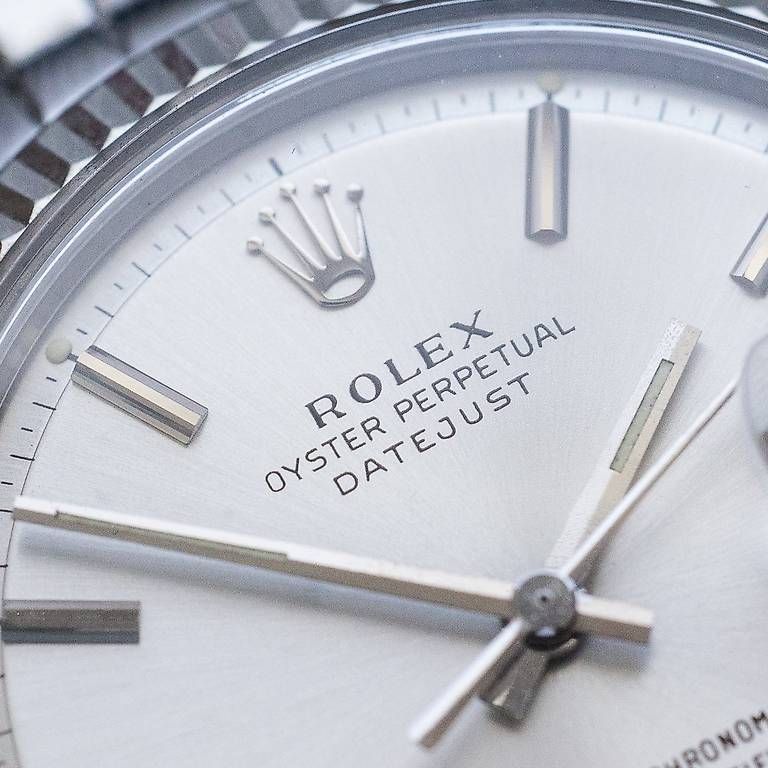 Montres: Rolex Datejust 1601 Silver Sigma de 1973 – D'occasion à Lausanne par inf_dft9 4