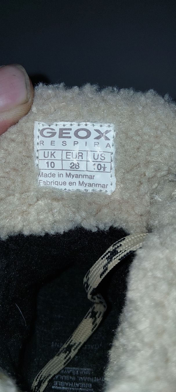 Geox Scarpe per ragazzi: Bottes Geox marron et noir, – Usato da Renens VD venduto da Floram1989 3