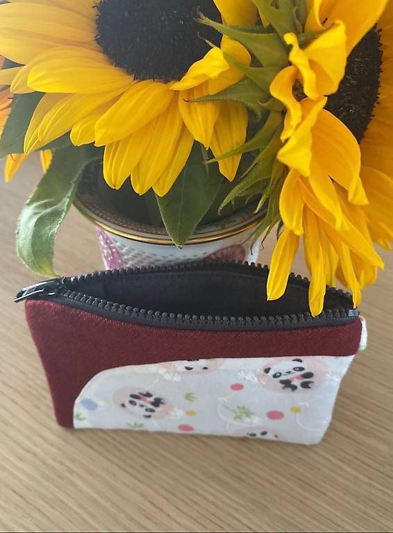 Borse: Baumwoll-Clutch mit Panda-Motiv – Usato da Rotkreuz venduto da emi_dny8 1