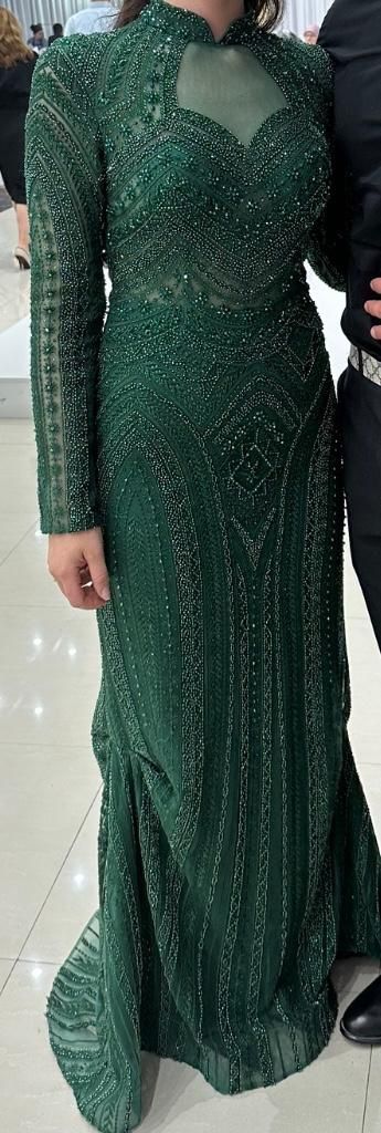 Vestiti: Grünes Abendkleid Grösse S – Usato da Birsfelden venduto da bibsii 1