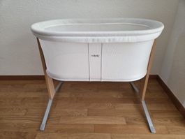 Berceau bébé Babybjörn, blanc/bois  / Babybjorn bassinet