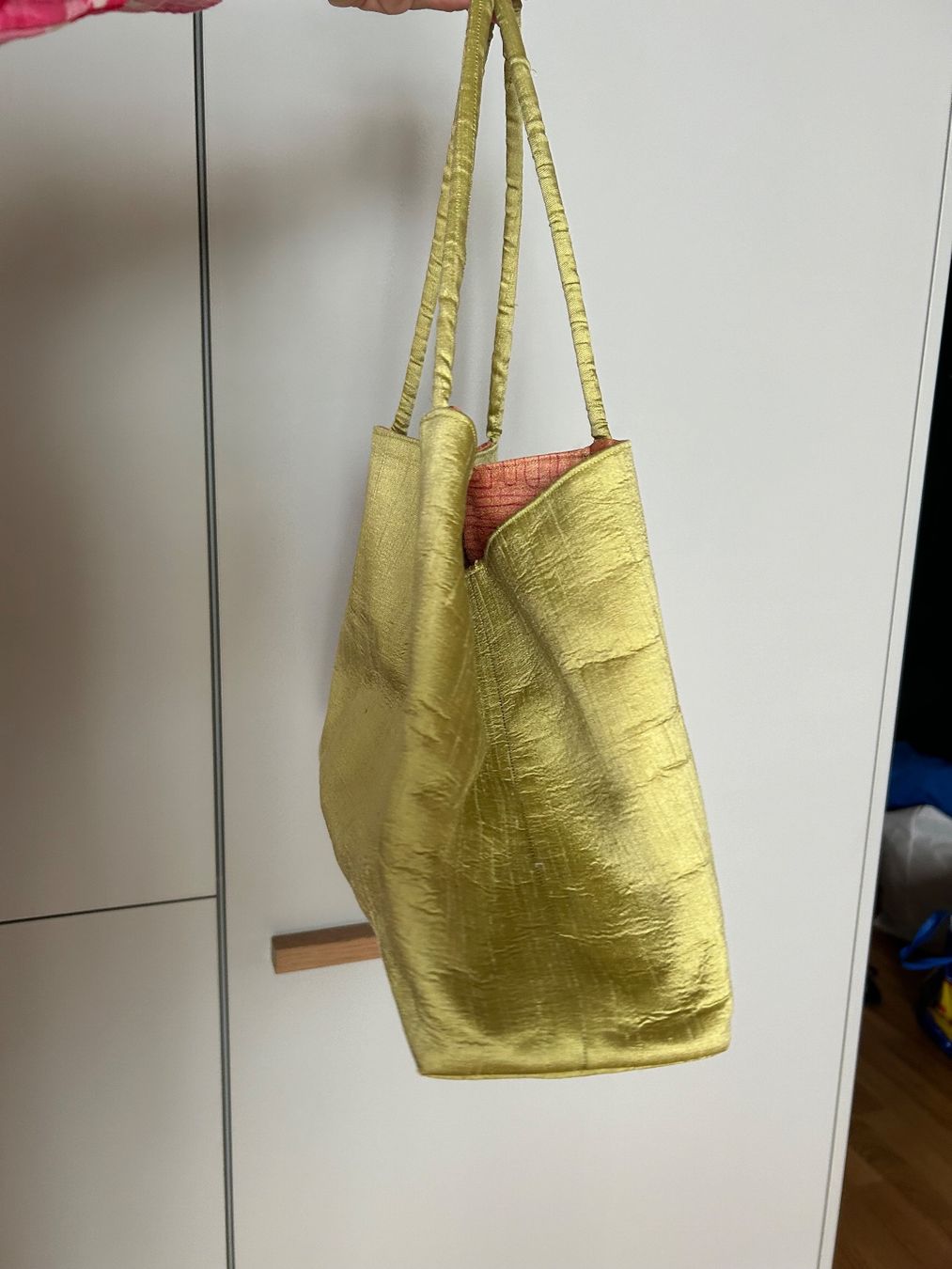Taschen für Damen: Handmade silk bag (never worn) NP75 – Neu (gemäss Beschreibung) aus Rüschlikon von Tey_sl 4