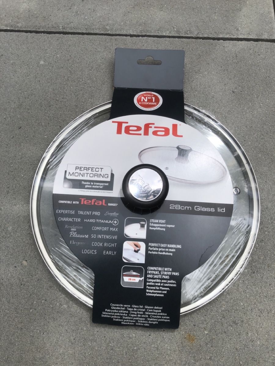 Tefal Küchengeräte: Tefal Glasdeckel 28cm neu – Neu und originalverpackt aus Buochs von Happy.Man