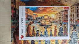 Trefl Puzzle "dogs in Venice" 1000 Teile