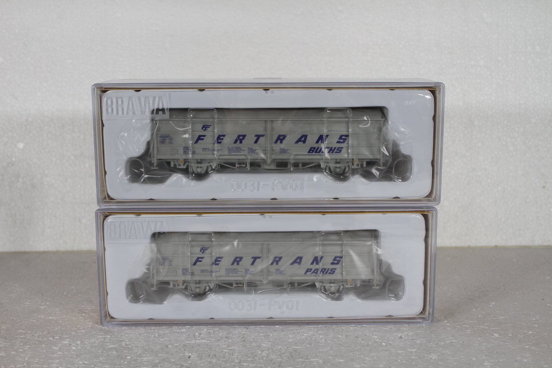 Märklin Modellini di ferrovie: Brawa 48980 ÖBB 2-tlg.-Set »Fertrans«, Buchs-Paris – Nuovo (secondo la descrizione) da Triesen venduto da gleis8