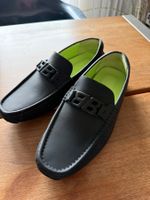 Bally Loafer aus schwarzem Glattleder - Neu, Gr. 8US, EU 41