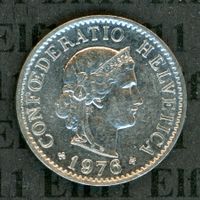 CHF___0.05 1976 vz-unz 5 Rappen
