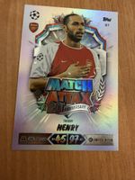 Carte Topps Match Attax Thierry Henry LE 1 Edition Limité