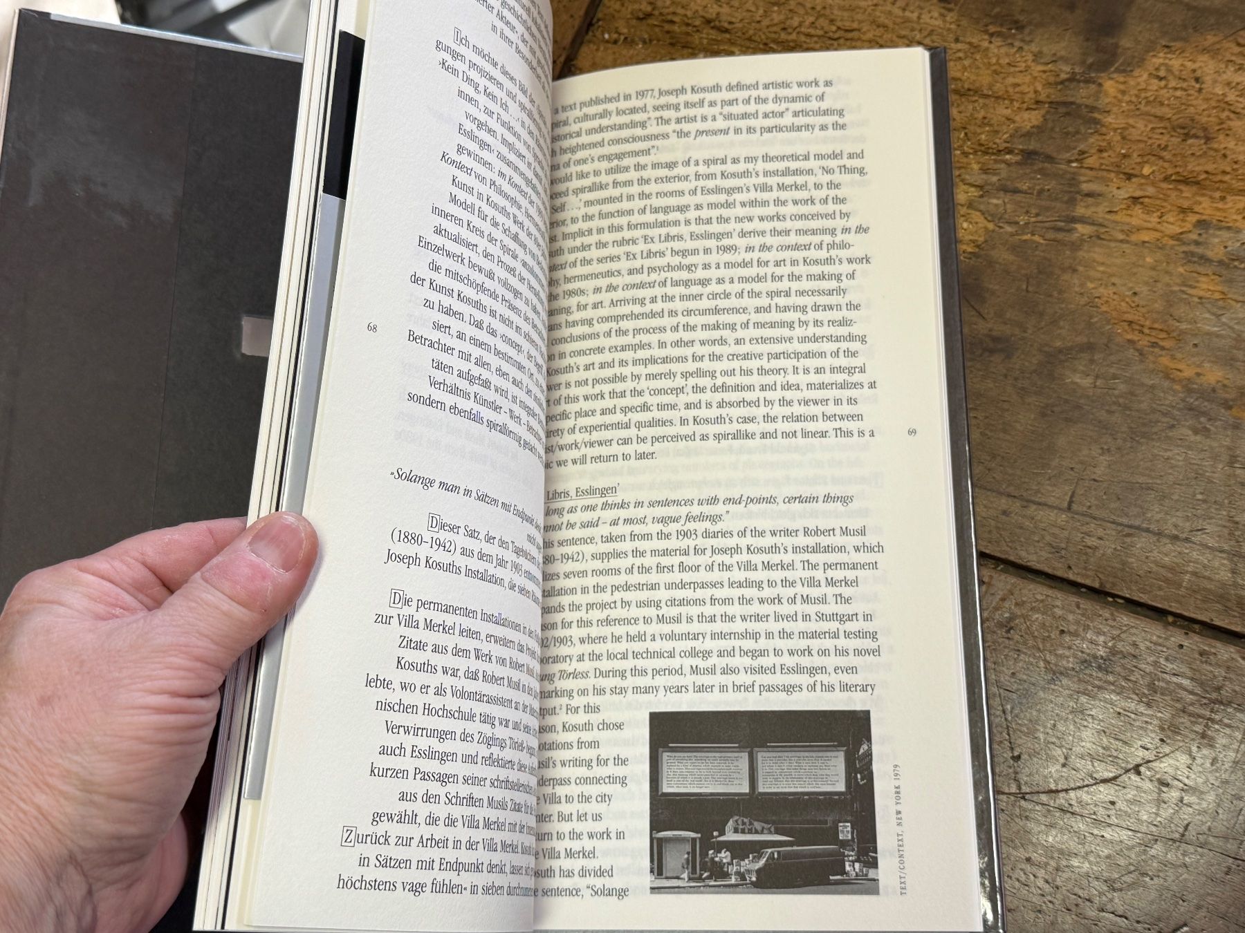 Bücher: Joseph KOSUTH – Gebraucht aus Bern von Jwpm66 1