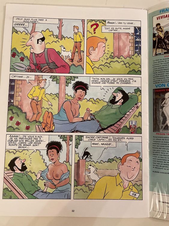 Tintin Minous en stock BD Adultes X