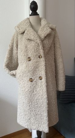 CLAUDIE PIERLOT, manteau hiver, taille 38