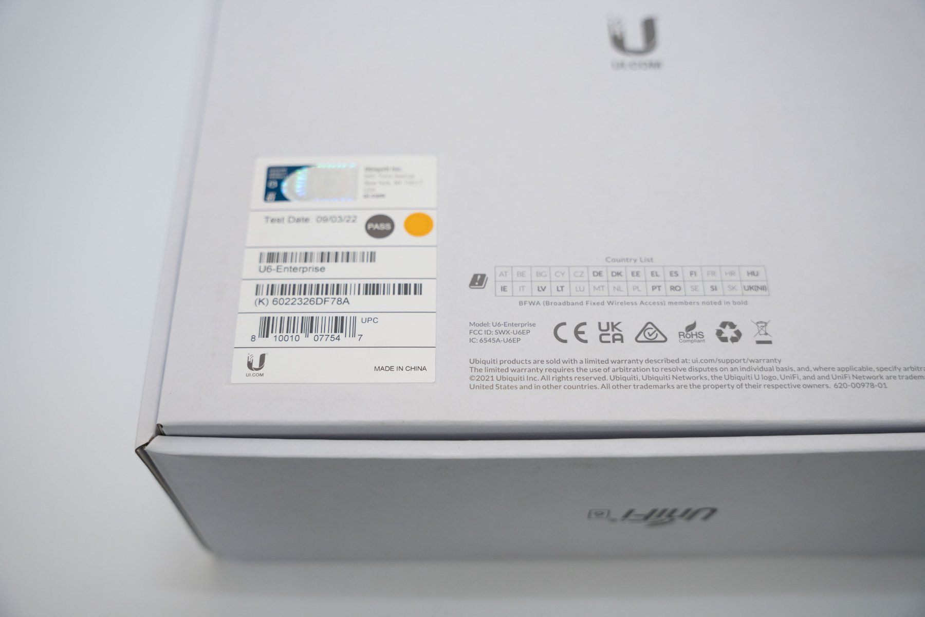 WiFi: Ubiquiti Unifi 6 Enterprise AP – Usato da Dietlikon venduto da phi_j5l6 1